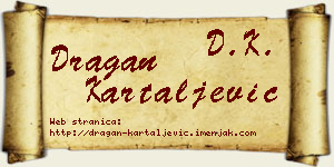 Dragan Kartaljević vizit kartica